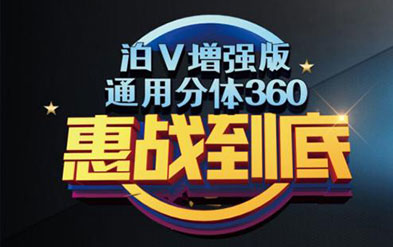 爆款系列——卡仕達泊V增強版360全景開秀